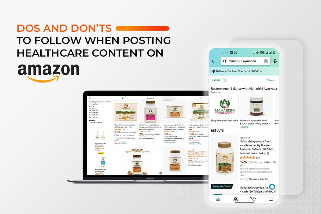 Dos and Don'ts to Follow When Posting Healthcare Content on Amazon